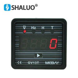 MEBAY GV13T Diesel Generator Digital Display Instrument Voltmeter Frequency Hour Test Panel Meter AC220V AC380V