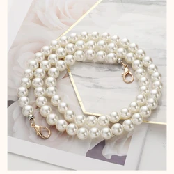 Handmade Pearl Chain Bag with DIY Messenger Lady Bag Accessories Steel Wire Beaded Bag Chain Handbag Hand Crossbodypearl Chain