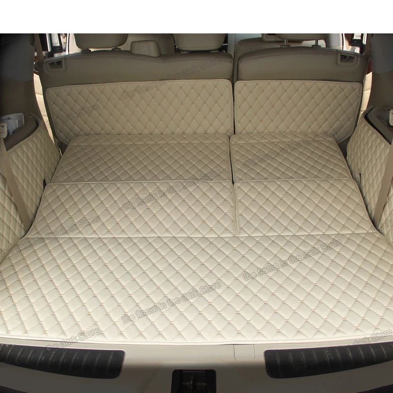 Кожаный коврик для багажника автомобиля Коврики для багажника для Nissan Patrol 2010 2011 2012 2013 2014 2015 2016 2017 2018 2019 Armada Y62 загрузки сзади