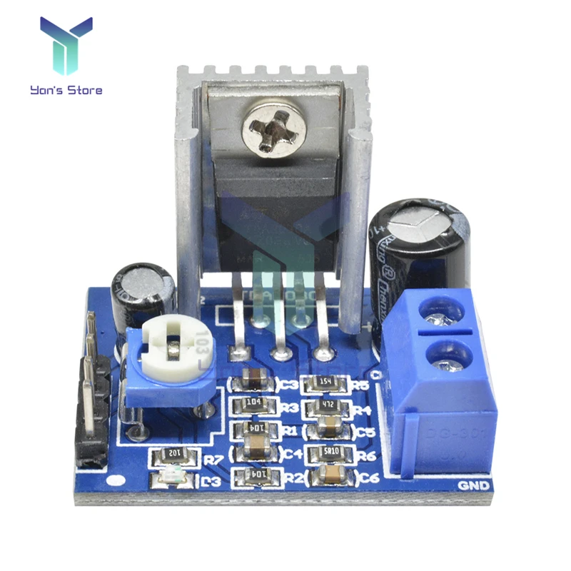 TDA2030 Mono Khuếch Đại Mô-đun 18W 6-12V Công Suất Âm Thanh AMP Loa Amplificador Profesional Âm Thanh Ban Công Suất cung Cấp Mô Đun