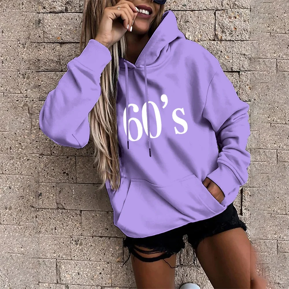 2021year New Harajuku Hoodie Womens Sweater Sportswear Set Casual Pullover Shirt Polyester Cotton Ladies Winter Jacket