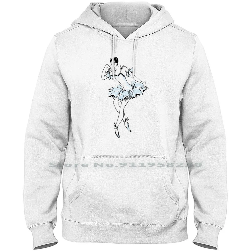 Ballet Dancer 2 Men Women Hoodie Sweater 6XL Big Size Cotton Princess Daughter Dancer Ballet Shoes Queen Dance Diva Ball Let Ba