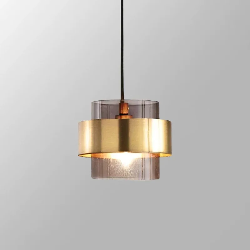 

Modern Glass Metal Pendant Lights Bedroom Bedside Light Restaurant Suspension Luminaire Living Room Light Fixtures Home Decor