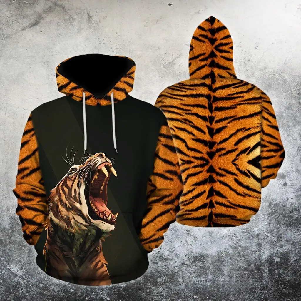 

PLstar Cosmos 3Dprinted Newest Tiger Beast Animal Art Harajuku Casual Streetwear Funny Unique Unisex Hoodies/Sweatshirt/Zip Q-11