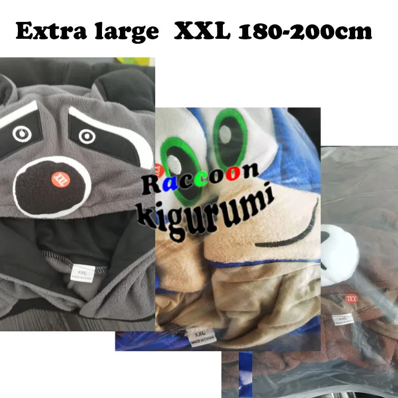 2021 New Extra Large XXL Fighting Turtle Cartoon Pajamas Women Men Animal Adult Christmas Hedgehog Cosplay Raccoon Kigurumi Kids