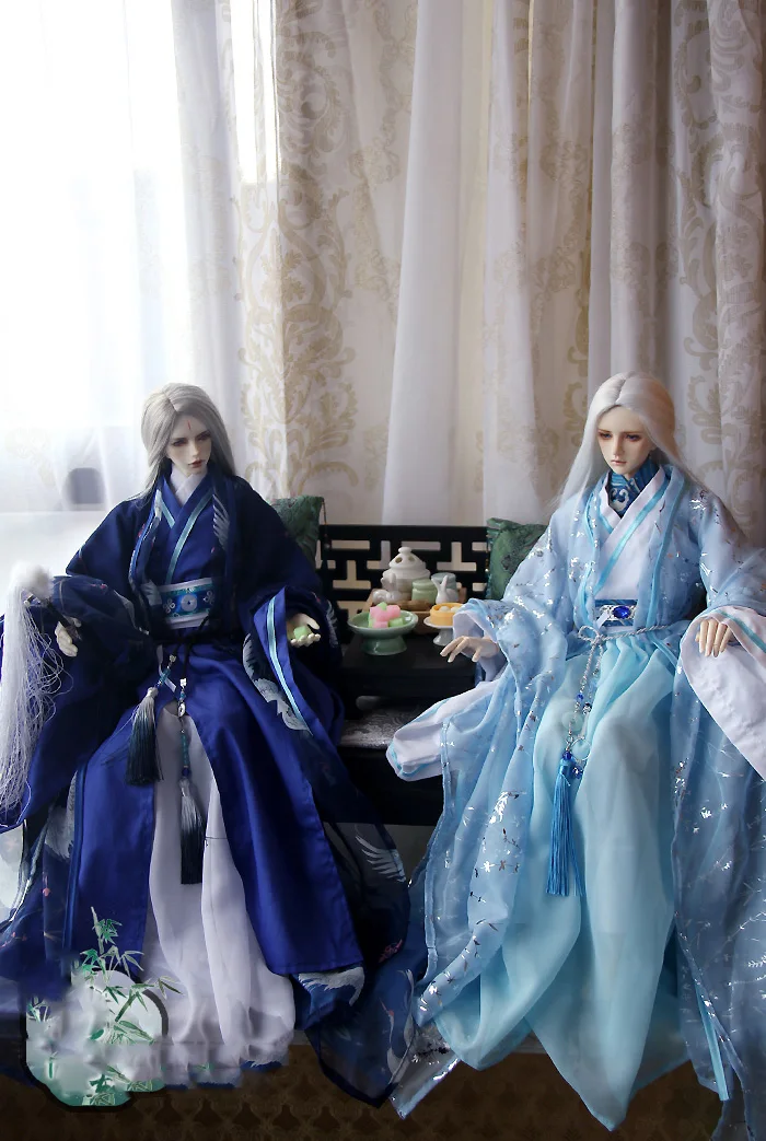 1/4 1/3 BJD Vestiti Costume Antico Intrattenimento Musiche E Canzoni Samurai Vestito Per BJD/SD MSD SD13 SSDF ID72 80 centimetri Forte Zio bambola accessori C0906