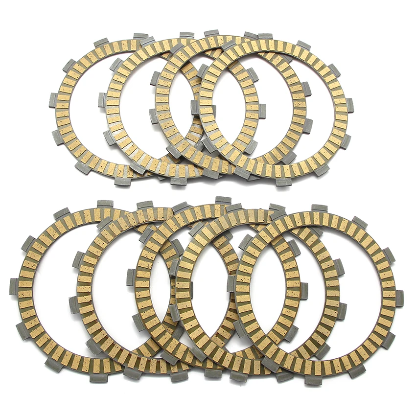 Clutch Friction Disc Plate Kit For Yamaha V-Star 1300 XVS1300 FJR1300 FJR1300A/AS/AE XVS1300 XVS1300A/CT XTZ1200 ZE Stryker 1300