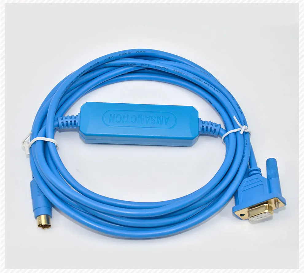 TSXPCX1031 untuk Kabel Pemrograman PLC Seri Twider, TSX08PRGCAB RS232 Jalur Unduh Data Port