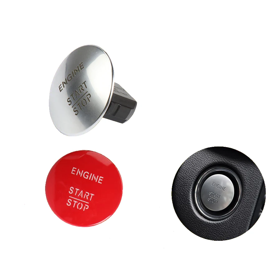 Universal Car Keyless Go Start Stop Push Button Engine Ignition Switch Key For Mercedes Benz W204 W205 W212 W164 W166 W221