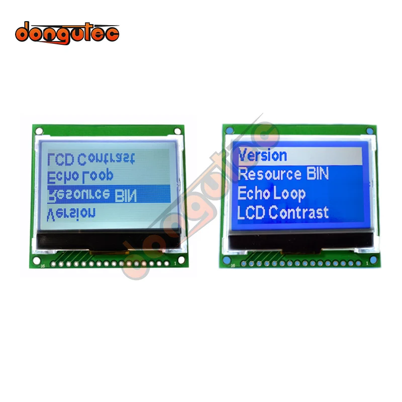 

12864 128X64 COG Graphic LCD Module Display Screen LCM Build-in ST7565P/R Support Parallel / Serial SPI