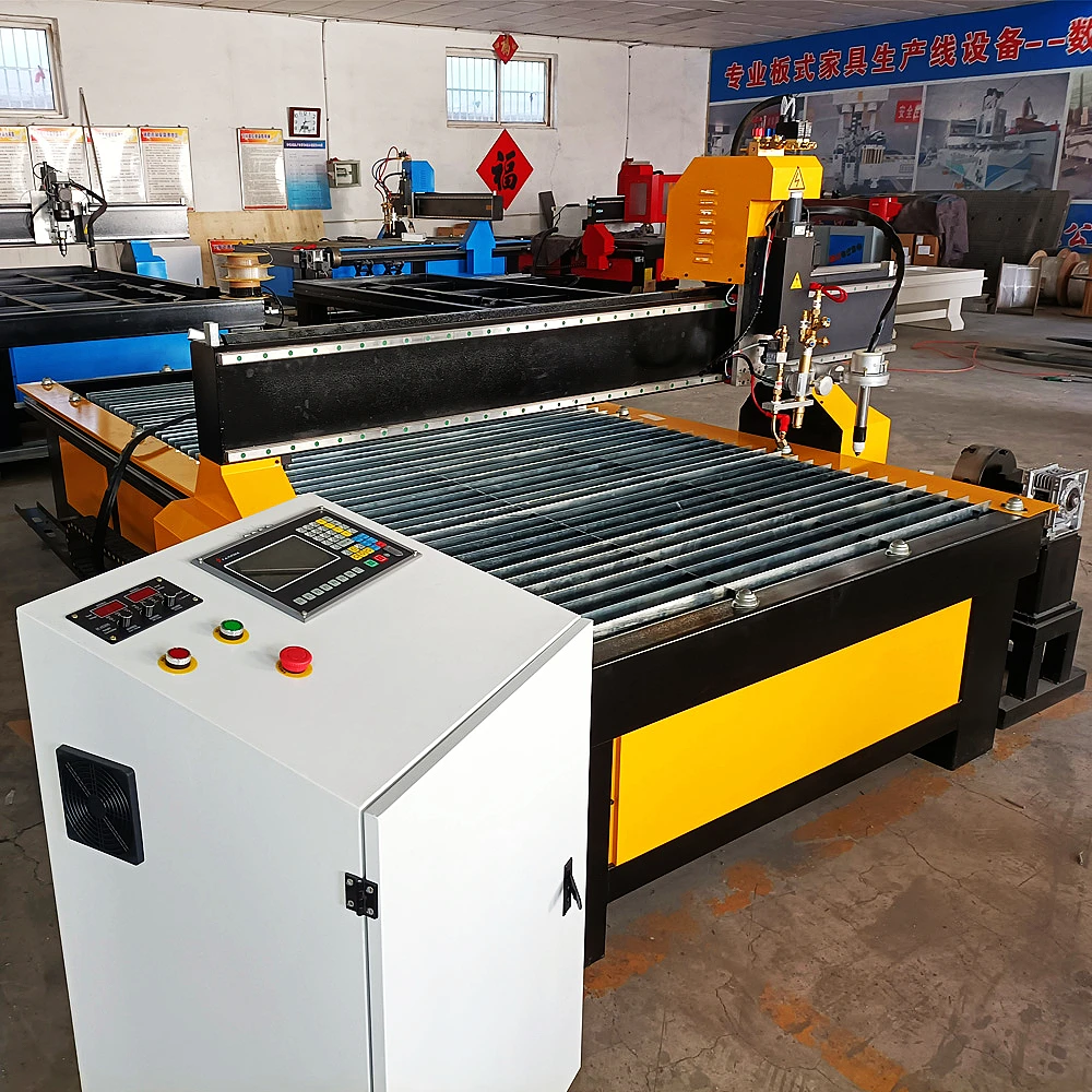 Business Trade Assurance 5*10Feet Plasma Cutting Machine 100A 200A Metal Sheet Cutting Machine 1325 Plasma Cutter Price