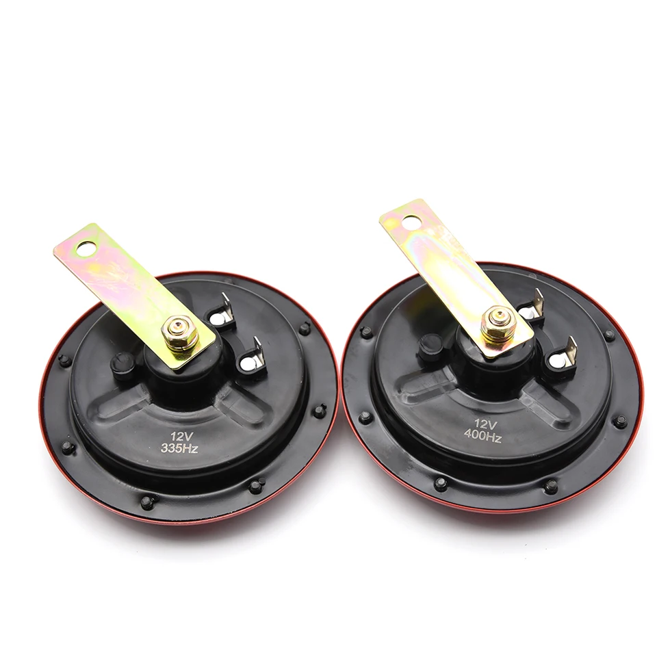 Sickspeed White Super Loud 12V Electric Blast Horn For Motorcycle – Single Tone