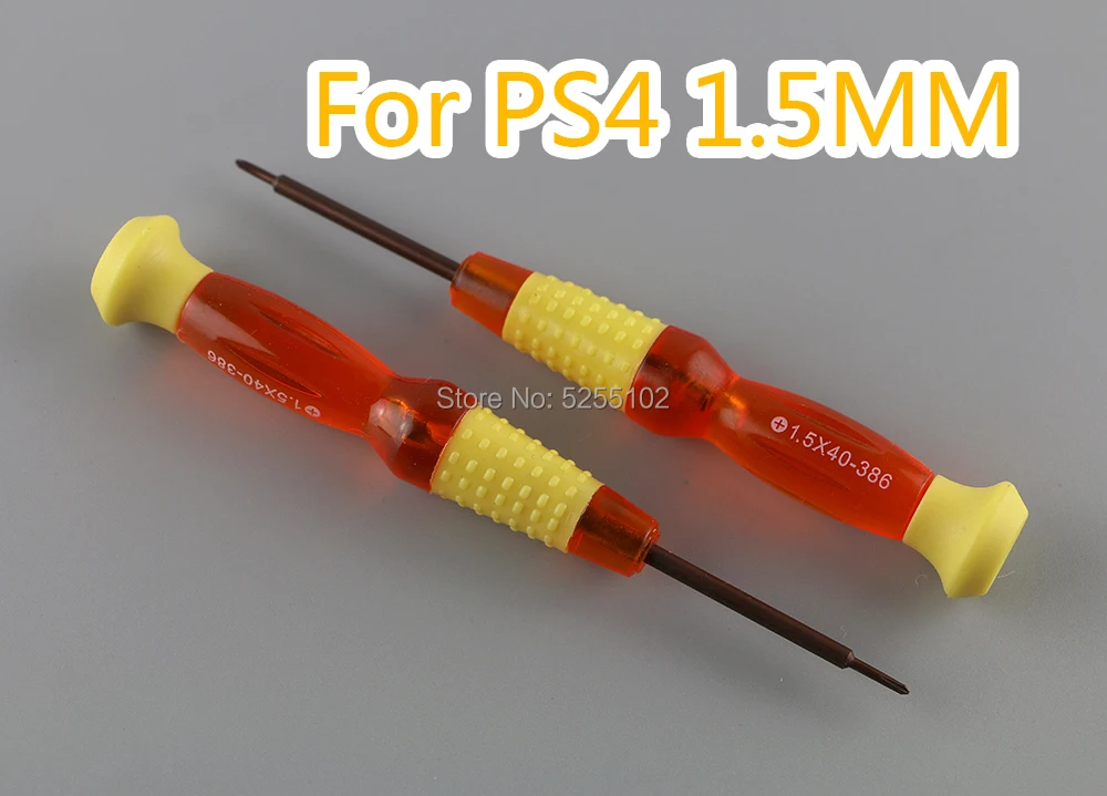 5PCS Phillips Cross screwdriver Tool Cross 1.5*40mm for PSP1000 2000 3000 PSV1000 2000 NDSIXL LL 3DS XL LL NEW 3DS XL LL for PS4