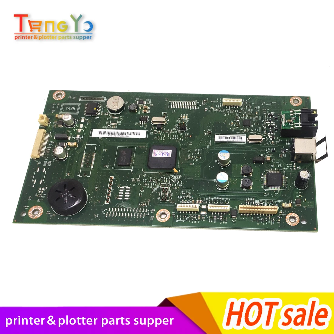 

Оригинальный тест для HP LaserJet 1536 M1536 M1536NF HP 1536 M1536dnf 1536 1536dnf плата форматирования PCA логическая плата CE544-60001 печать