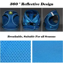 Reflective Puppy and Cat Harness Vest #5