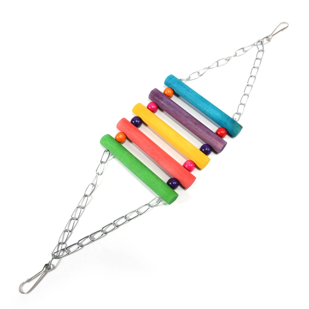 1pcs Birds Toy Pet Bird Parrot Cockatiel Cage Bird Toys HangingToy Brinquedo Hammock Swing Toy