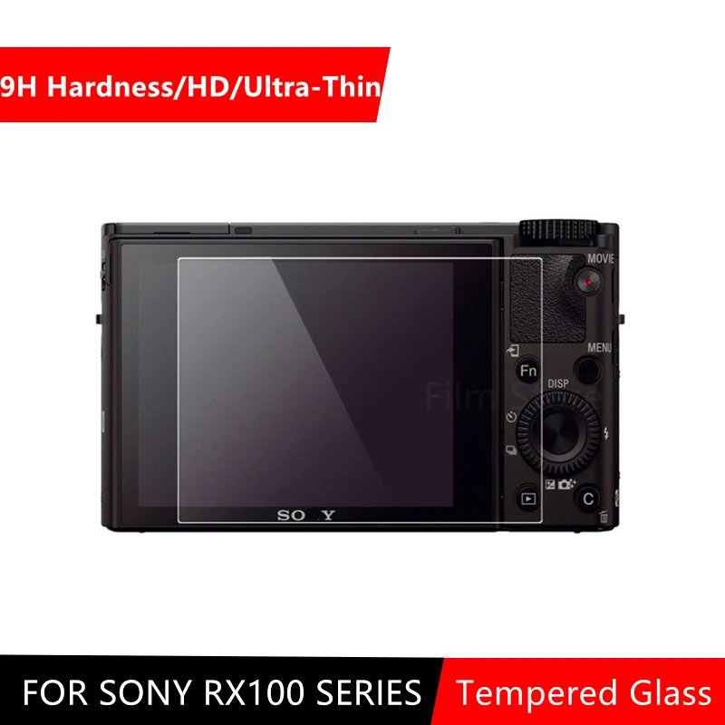 RX 100  Camera Original 9H Camera Tempered Glass LCD Screen Protector for Sony RX100 RX100II RX100III RX100IV Vlog Camera