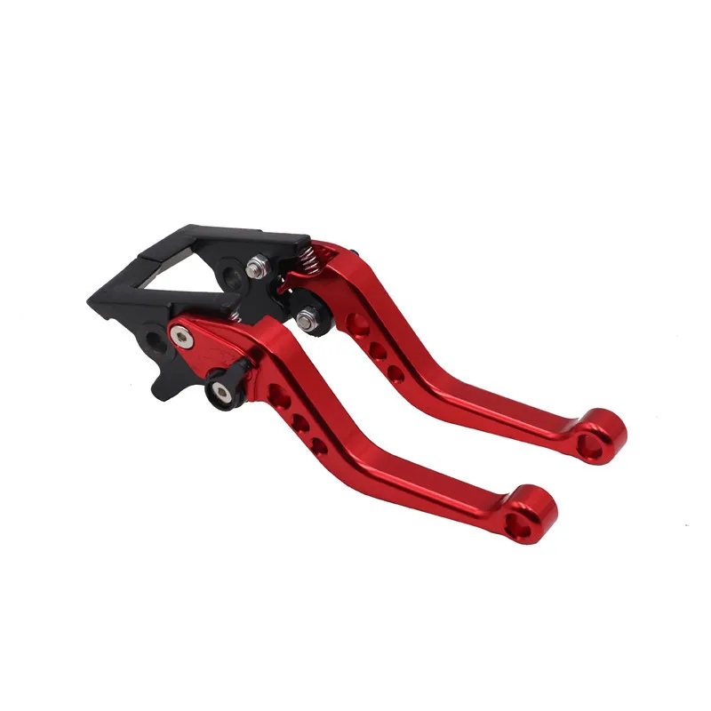 

CNC Motorcycle Double Disc Brake Lever Scooter Electric Bike Modification Lever With Mounting thickness for Yamaha Honda