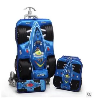 

Kids School Wheeled Backpack for Boys Travel Trolley Bag Children Rolling Luggage Suitcase School Mochila Trolley Bag On Wheel