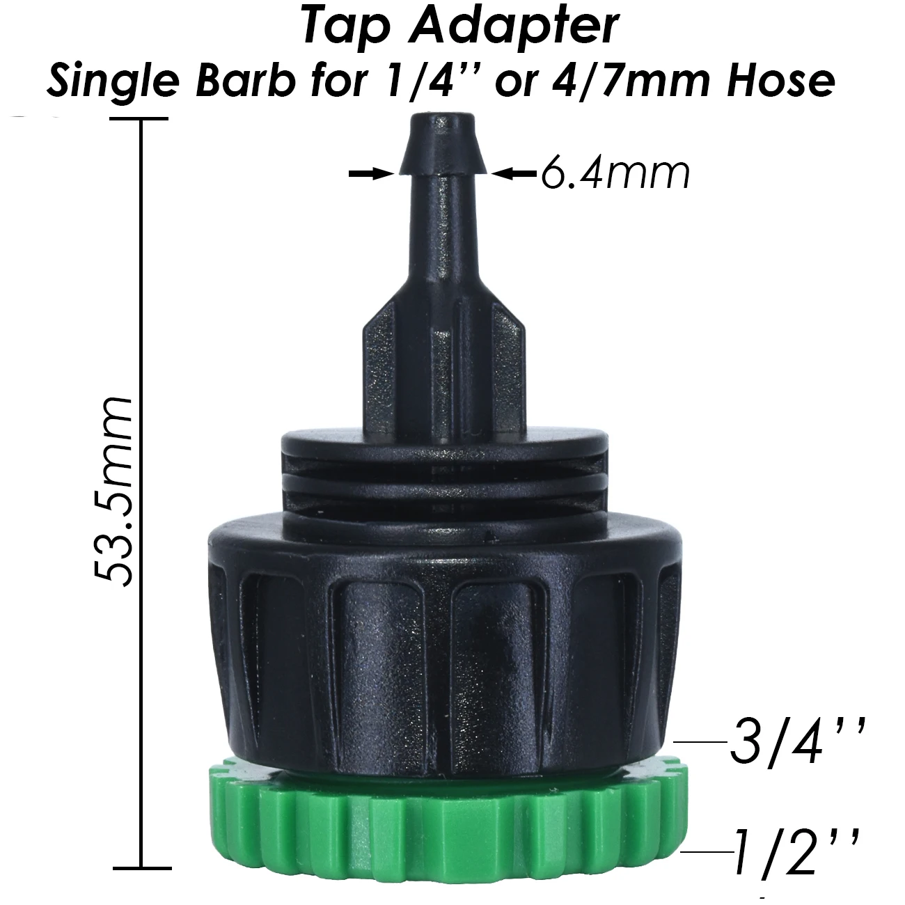 KESLA 3X Garten Tippen Adapter Splitter Schlauch Anschlüsse Female 1/2 \