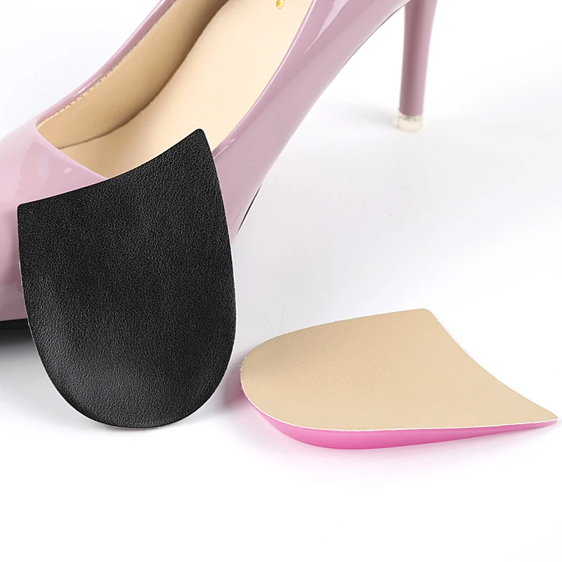 1 par de palmilhas ortopédicas, inserções de sapato, medial e calcanhar lateral, almofadas de silicone, corretivas, tipo o/x, perna para mulheres/homens