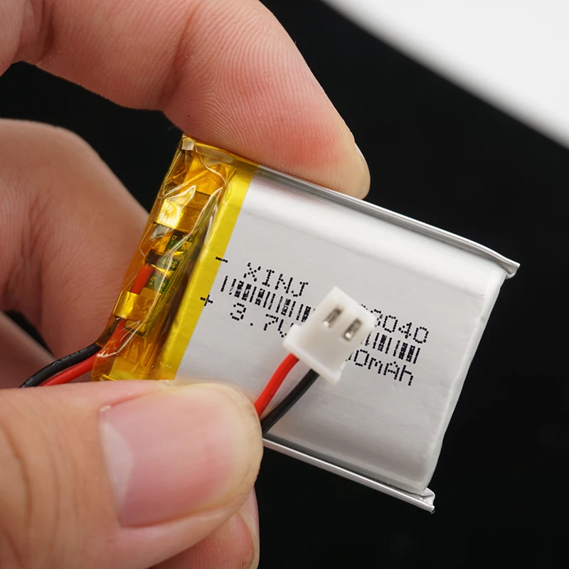 5 шт., 3,7 В, 1200 мАч, 4,44 Втч, полимерная литиевая батарея 103040   Lipo JST 2-контактный разъем 2,54 мм для GPS MID E-Book Phone Game Player