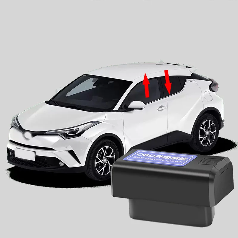 Window closer For Toyota CHR IZOA RHD LHD module closing/ opening windows automatic lock device OBD Car lock Smart window lifter