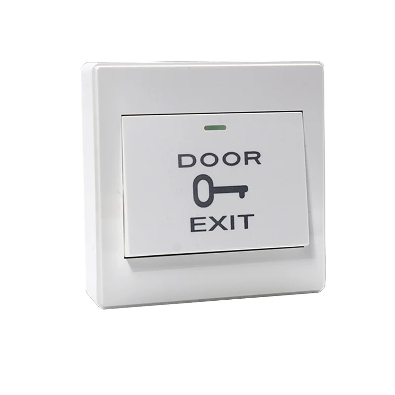 

Dc12v Push Exit Release Button Switch with Button Box for Door Access Control System Plastic Panel and Button
