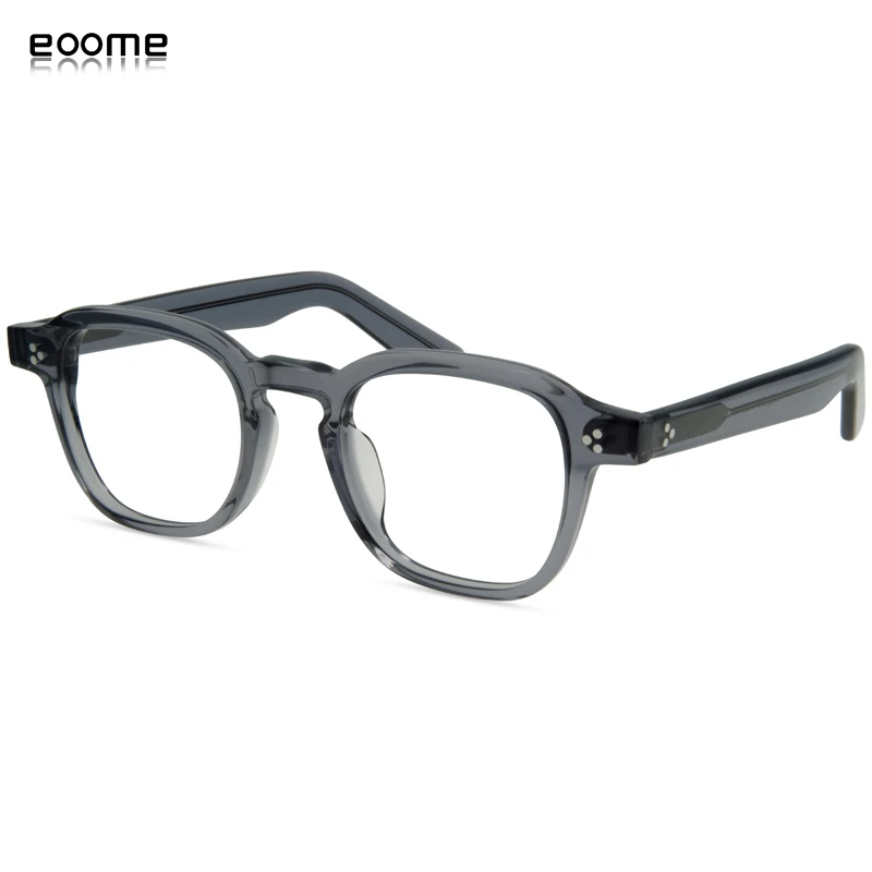 Eoome men Square Shape optical Frames Acetate Vintage Korea Style optical glasses  очки для зрения оправа для очков мужчин