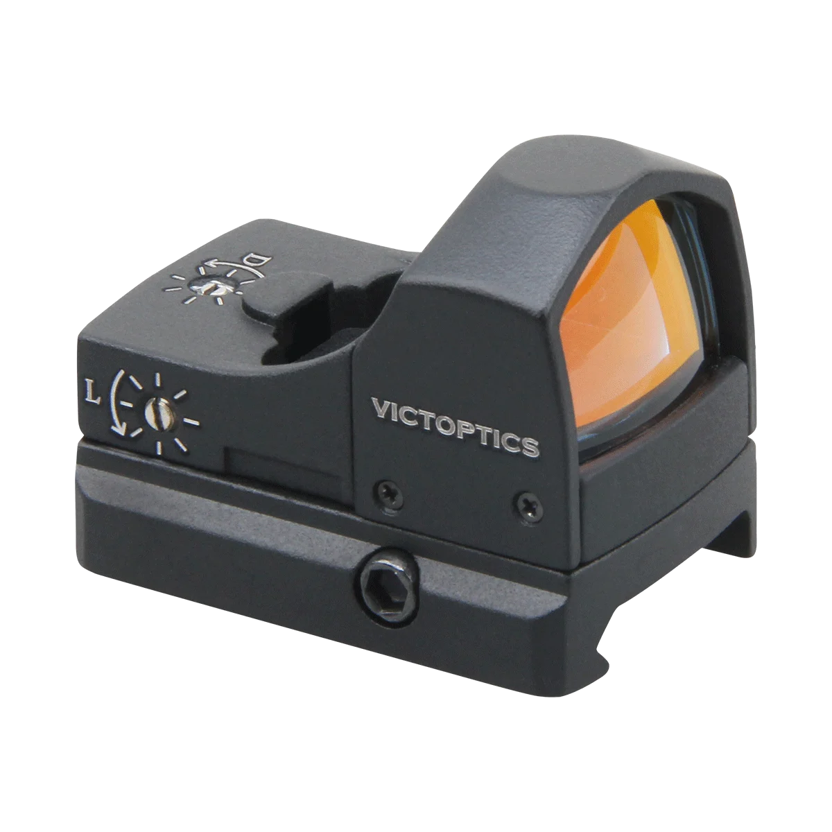 Victoptics 1x2 czerwona kropka 3.5MOA 6 poziomów intensywności 11mm lub 21mm mocowanie z bliska-w ogólnym strzelaniu optyczna luneta karabinowa