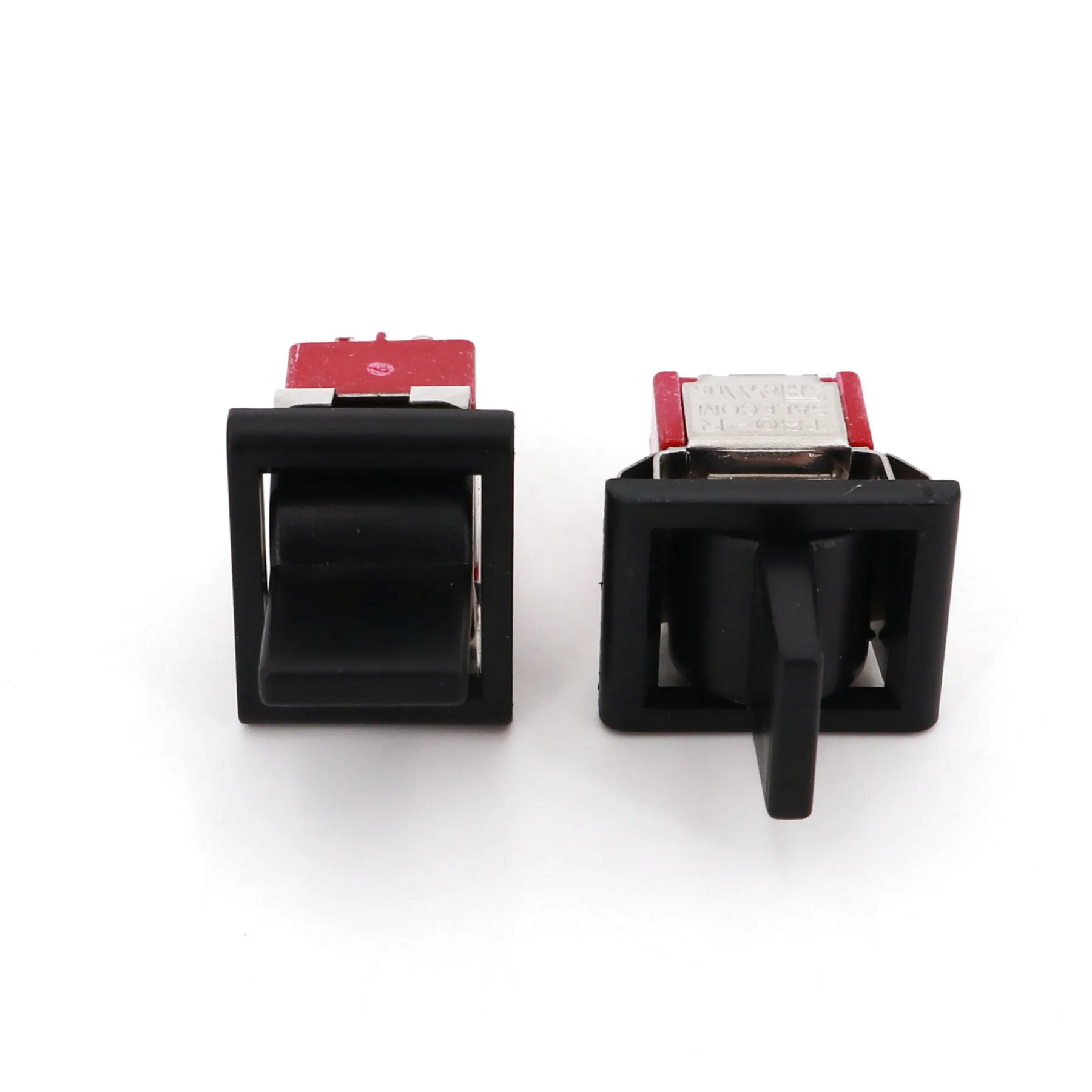 5Pcs SH T80-R Series R8018A-P14 6Pin Momentary MOM-OFF-MOM Self-Return DPDT Mini Rocker and Paddle Switch