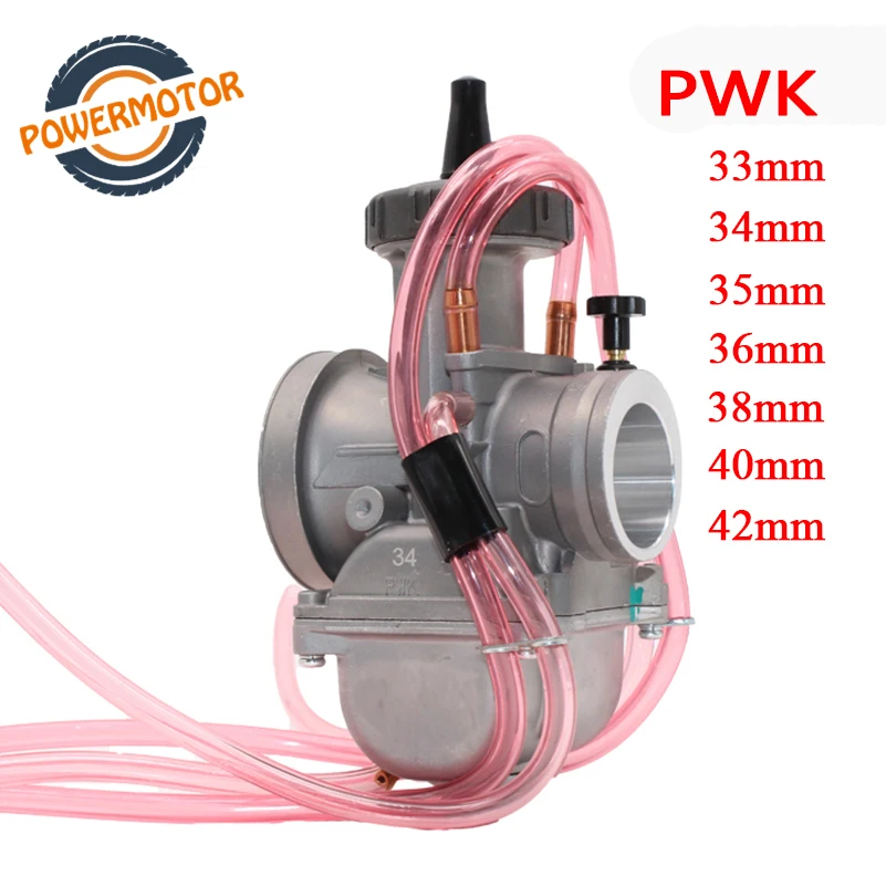 Motorcycle Scooter Carburetor Carburador  For Keihin Mikuni 4T engine PWK 33 34 35 36 38 40 42mm With Power Jet Racing