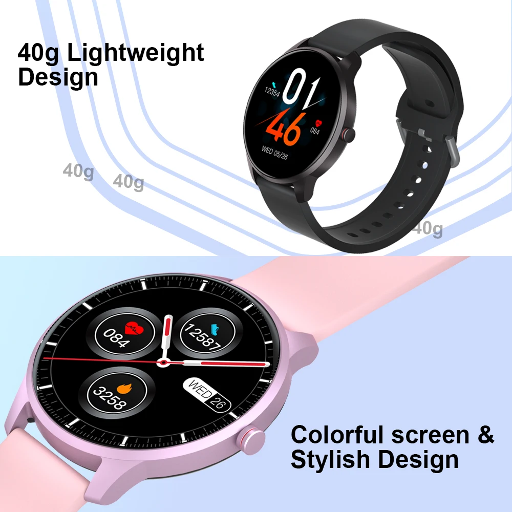 IP68 Vízhatlan esőköpény smartwatch cubot W03 android IOS Sportág nézni számára férfiak Nők Szív Aránypár Kalória Használhatóság Hajóvontató Toronyóra számára xiaomi