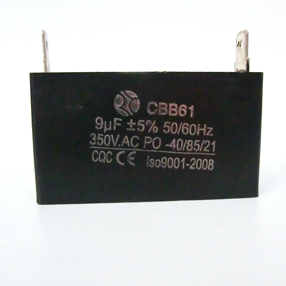 Kiger CBB61 fan capacitor start capacitor ,9uf,10,uf ,11,uf,13uf,15uf,17uf,350V,50/60Hzsingle insert