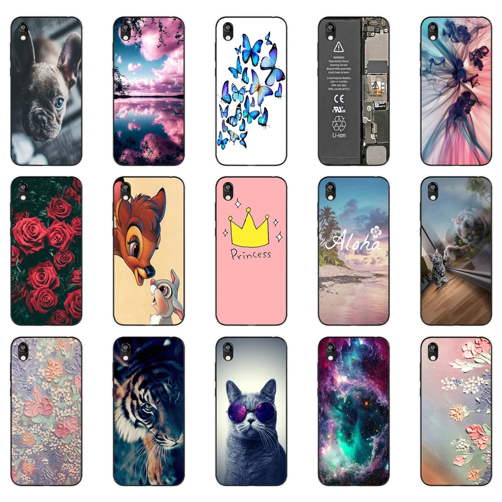 case fot honor 8S prime Case cover Soft TPU fundas on For Huawei Honor 8S KSE-LX9 Honor8S 8 S Cover 5.71'' coque bumper cute 3