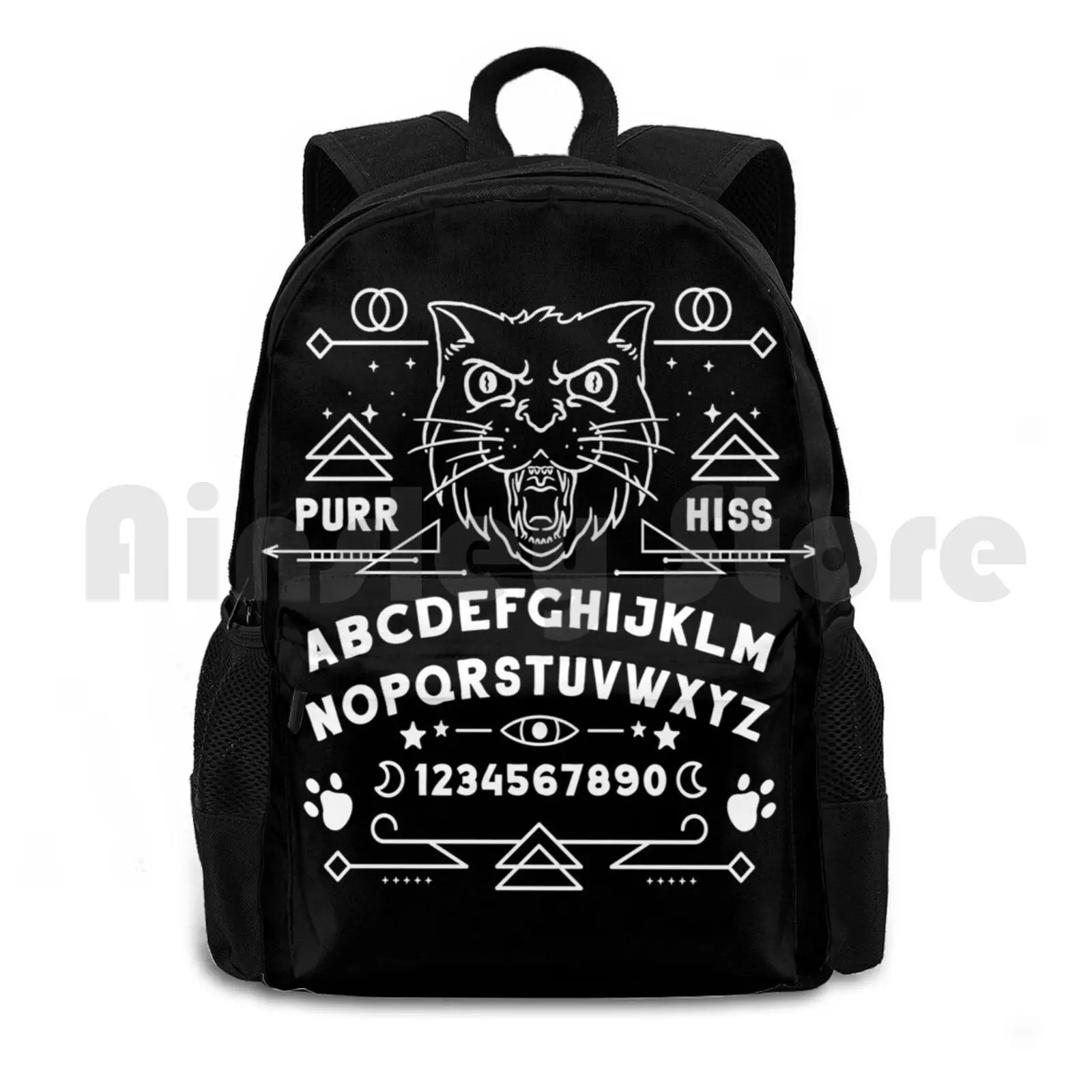 

Cat Ouija Открытый походный рюкзак Верховая езда Скалолазание Спортивная сумка Cat Cats Cat Lover Cool Cat Cute Cat Hiss Cat I Love Cats Funny