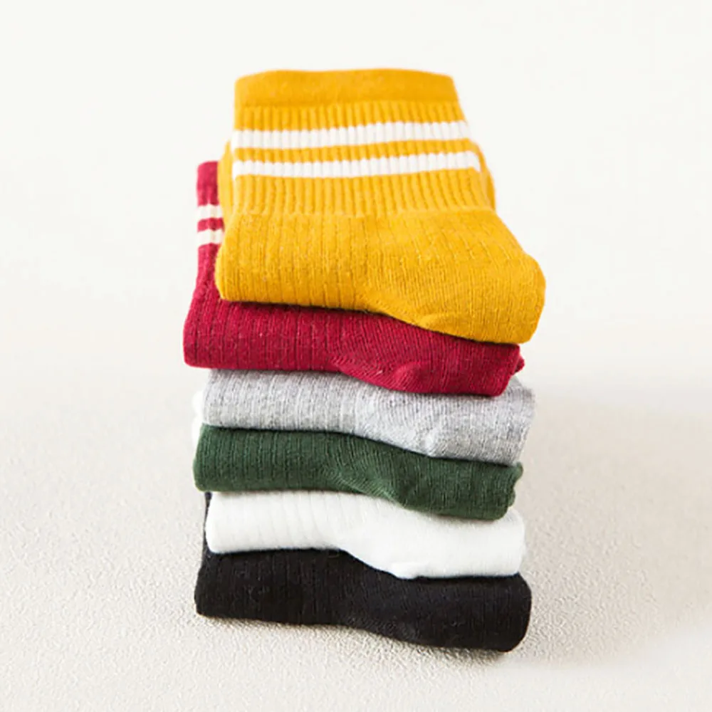 Striped Socks Women Girls Cute Harajuku Cotton Socks Slippers Short Crew Sock Calcetines Mujer Skarpetki Damskie Sokken