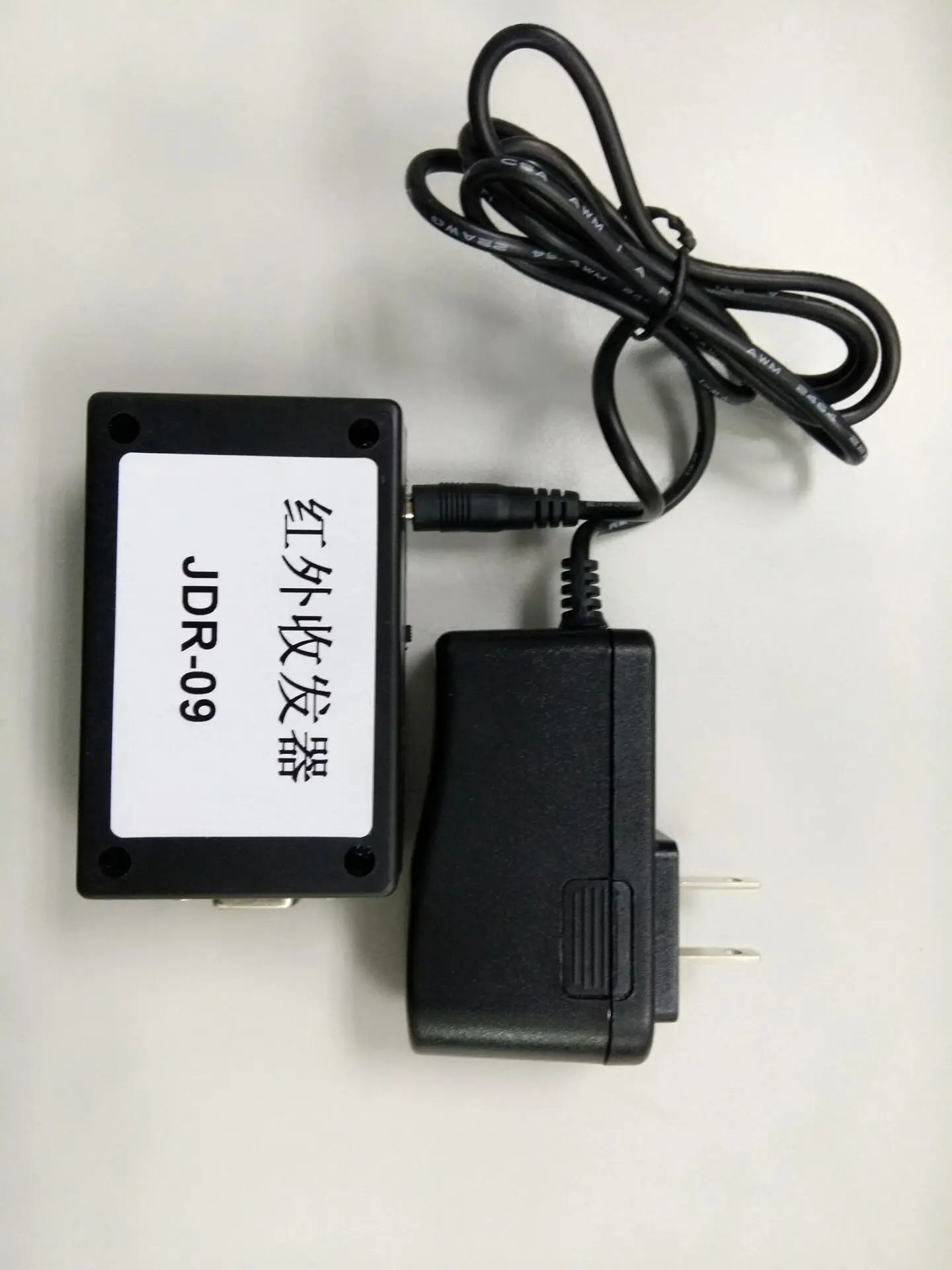 JDR-09 Electric Energy Meter Reading Data Converter Infrared to 232 38Khz Demodulation Power Supply Optional