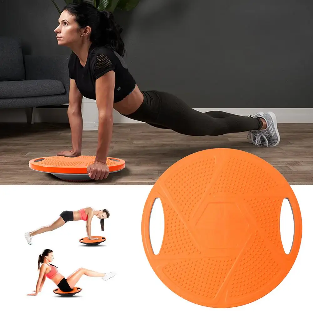 Wobble Balance Board Balance Stability Trainer Skid-proof 360 Degree Rotation For Exercise Basic Standing Posture 1pcs 41.5CM