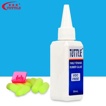 Ittf aprovado tuttle cov livre inodoro solubilidade em água bond/cola de água 50 ml/100ml cola de água para tênis de mesa