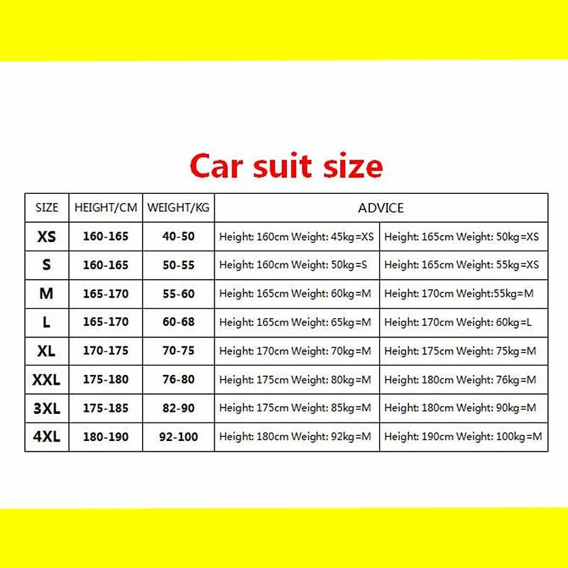 High Quality Men Women Flame Retardant Auto Karting Suit Glove F1 Formula Racing Venue Clothes Drift Coveralls Kart Suit Glove