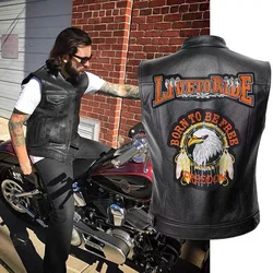 Pulaqi Biker Back Patches Cool Skull Large Embrodery Iron On Patch Morale Motorcycle Club Applique Badge For Vest Jacket Sticker