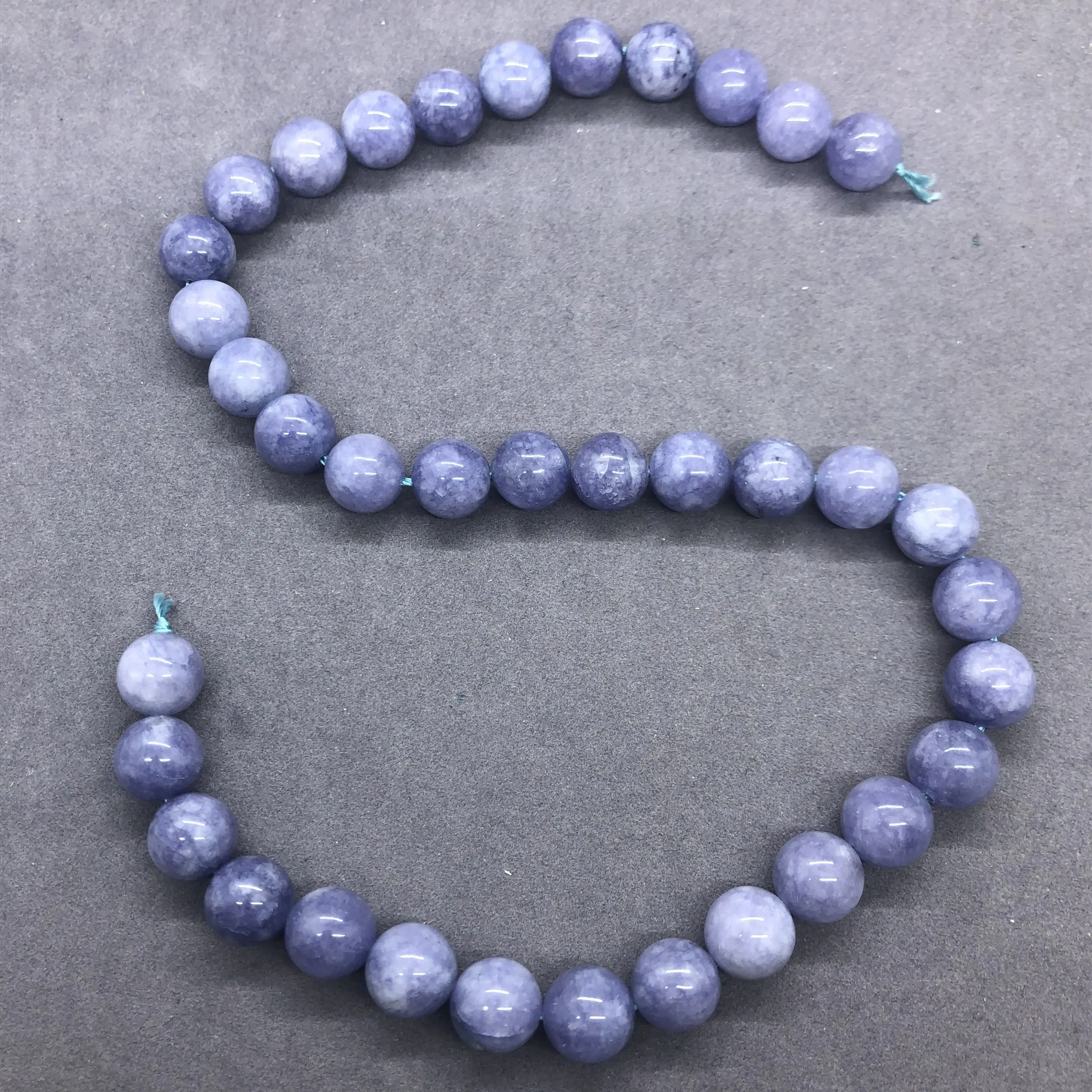 Purple Chalcedony Beads 4-12mm Round Natural Loose Stone Bead Diy Accessories