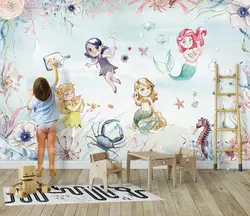 Custom Elf girl photo Wallpapers for Living Room home Decoration wall Painting 3D Mural wallpaper for Child's room home decor