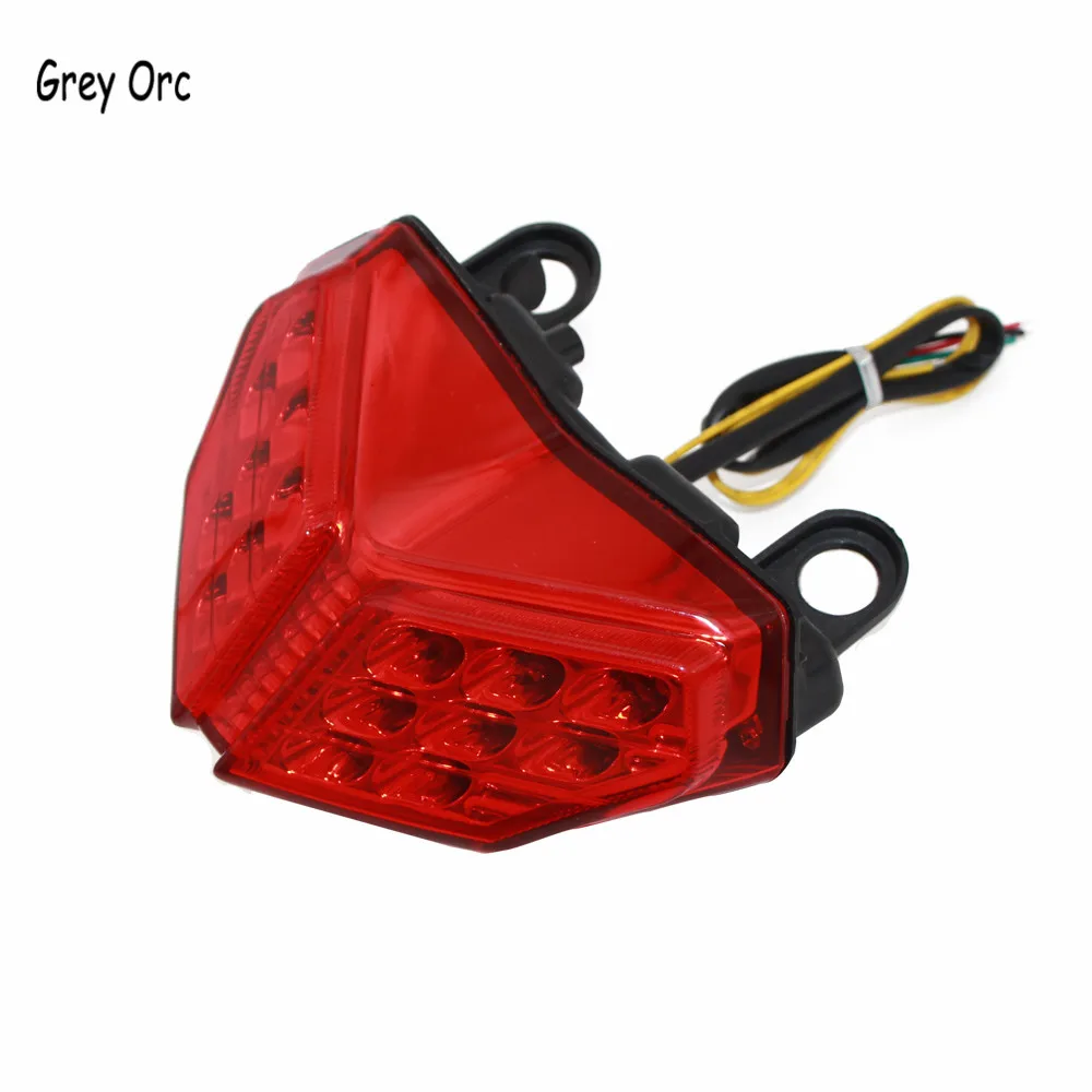 For DUCATI Superbike 848 2008-2014 Streetfighter 1098 1198 2007-2013 Motorcycle Turn Signals Integrated LED Brake Taillight