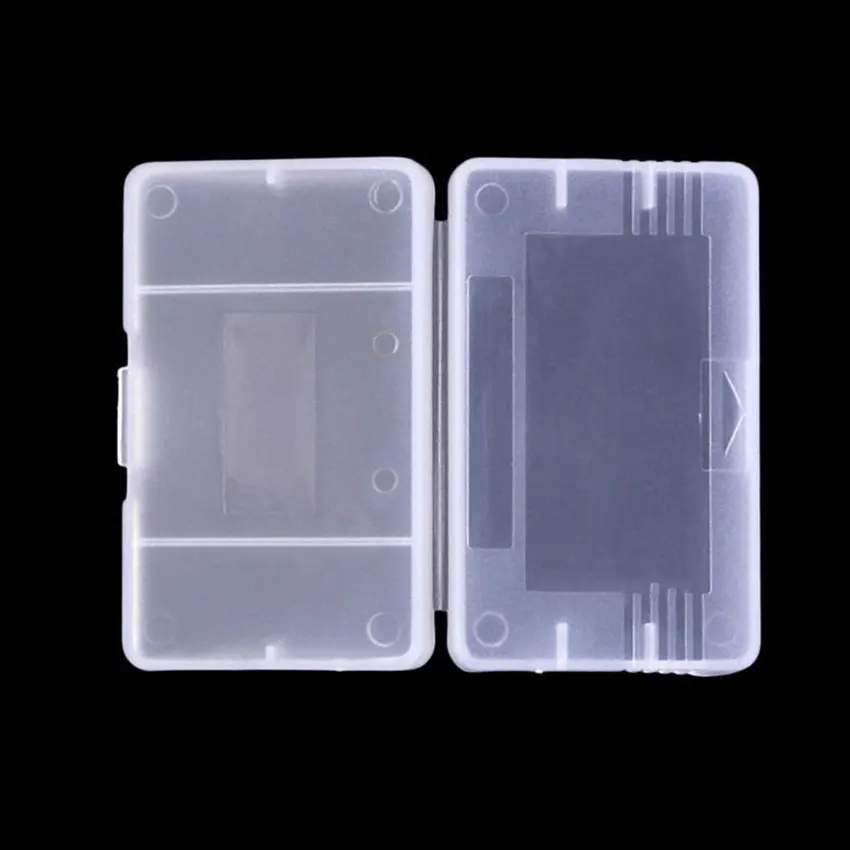 10 pezzi per GameBoy Advance Pocket carte da gioco in plastica trasparente custodia per cartucce custodia antipolvere per GBA GBC GBP Cover protettiva per supporto