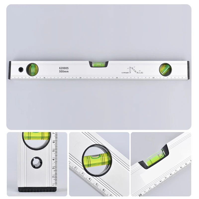 High Precision Professional Spirit Level Set Balance Horizontal Yellow Ruler High Magnetic Ruler Lever Bubbles Digital Inclinome