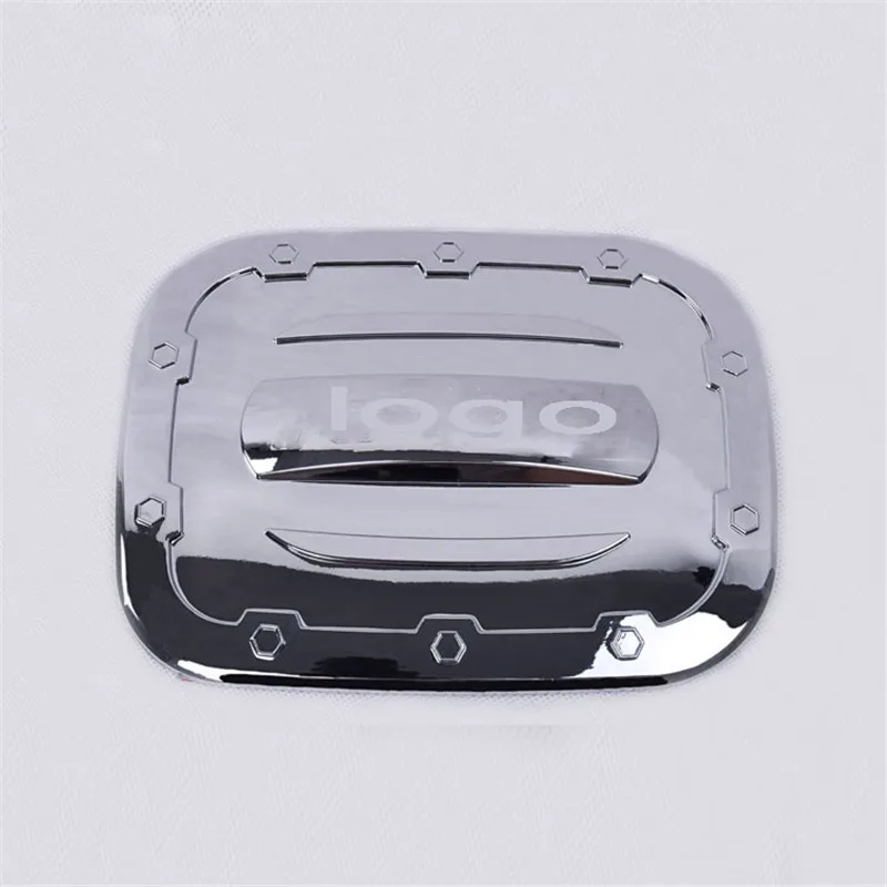 ABS Chrome Car Refitting Exterior Oil Fuel Tank Gas Cap Cover Trim Sticker  For Toyota RAV4 2009 -2012 Car-styling Accessories