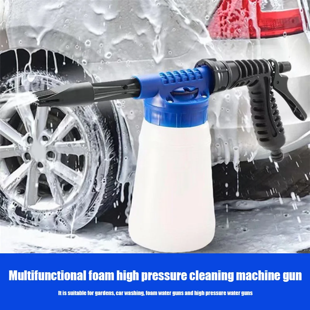 1L Car Wash Foam Gun Durable Durable Adjustable Portable Car Wash Sprayer Cleaning Gun Foamaster Soap Gun Durable Car Spraying