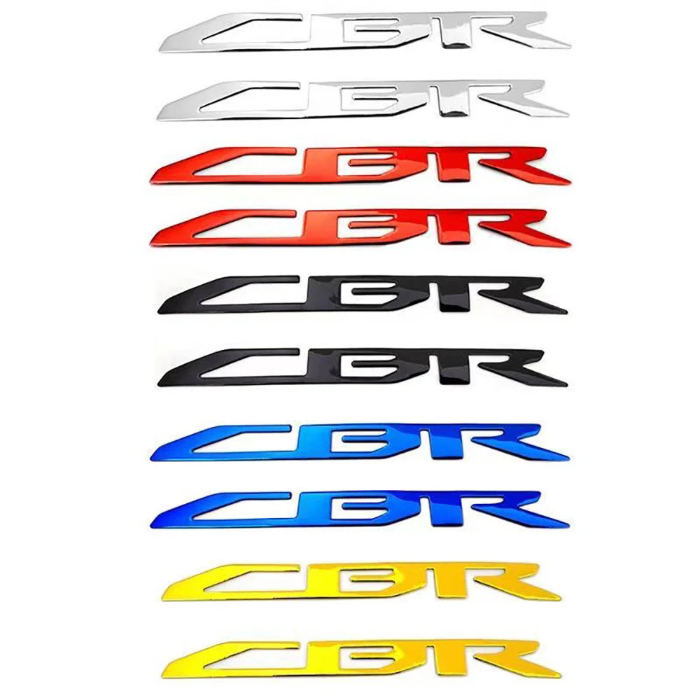 For Honda CBR650 CBR250 CBR400 CBR1000 CB400 PCX125 PCX150 Forza250 300 Air Blade Motor 3D Emblem Badge Decal Tank Wheel Sticker